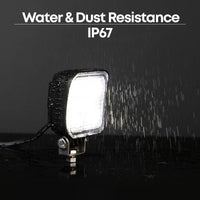 DC Powered 15W LED Floodlight, 900 Lumens