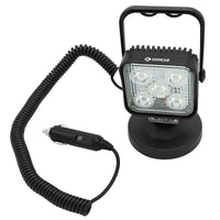 LED 15W Work Light with Magnetic Base and Cigarette Plug Adapter