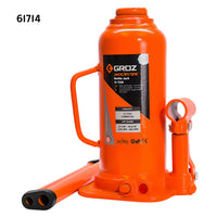 Welding Type Bottle Jack with Load, 4, 12, 20, 32, or 50 Ton Capacities