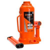 Welding Type Bottle Jack with Load, 4, 12, 20, 32, or 50 Ton Capacities