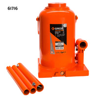 Welding Type Bottle Jack with Load, 4, 12, 20, 32, or 50 Ton Capacities
