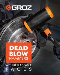 Dead Blow Hammer Fiberglass Handle, with Replaceable Faces