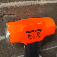 Gently Used 30" Indestructible Handle Sledge Hammer, 6 lb.