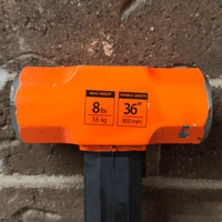 Gently Used 36" Indestructible Handle Sledge Hammer, 8 lb.