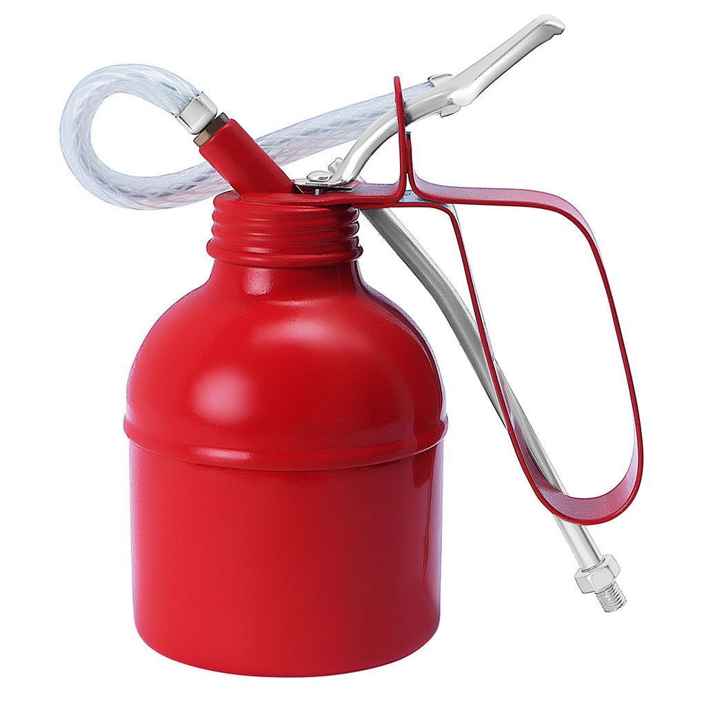 PROLUBE Steel Lever Pump Oil Can, with 6 oz, 16 oz, or 32 oz Capacitie ...