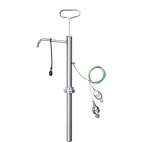 GROZ 316 Stainless Steel Hand Operated Vertical Lift Pump 5 Gal Pails