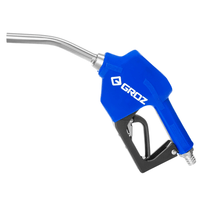 Automatic Shut-Off DEF and Adblue Nozzle with SS Swivel and Hose Barb
