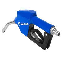 Automatic Shut-Off DEF and Adblue Nozzle with SS Swivel and Hose Barb