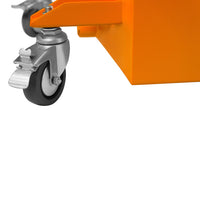 Low Profile Heavy-Duty Steel Truck Drain with Electrical Pump, 18 Gallon Capacity