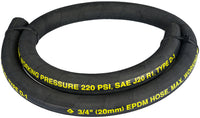 Replacement DEF (EPDM) Discharge Hose, 3/4" ID - 4, 5, 6, or 20 Feet