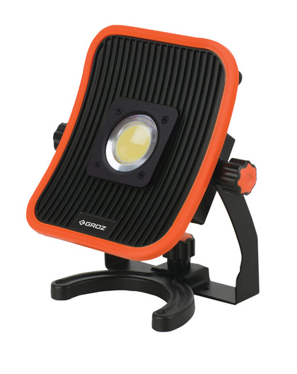 Dual Power Work Light and Tripod Stand, up to 2800 Lumens, 5.5 feet high