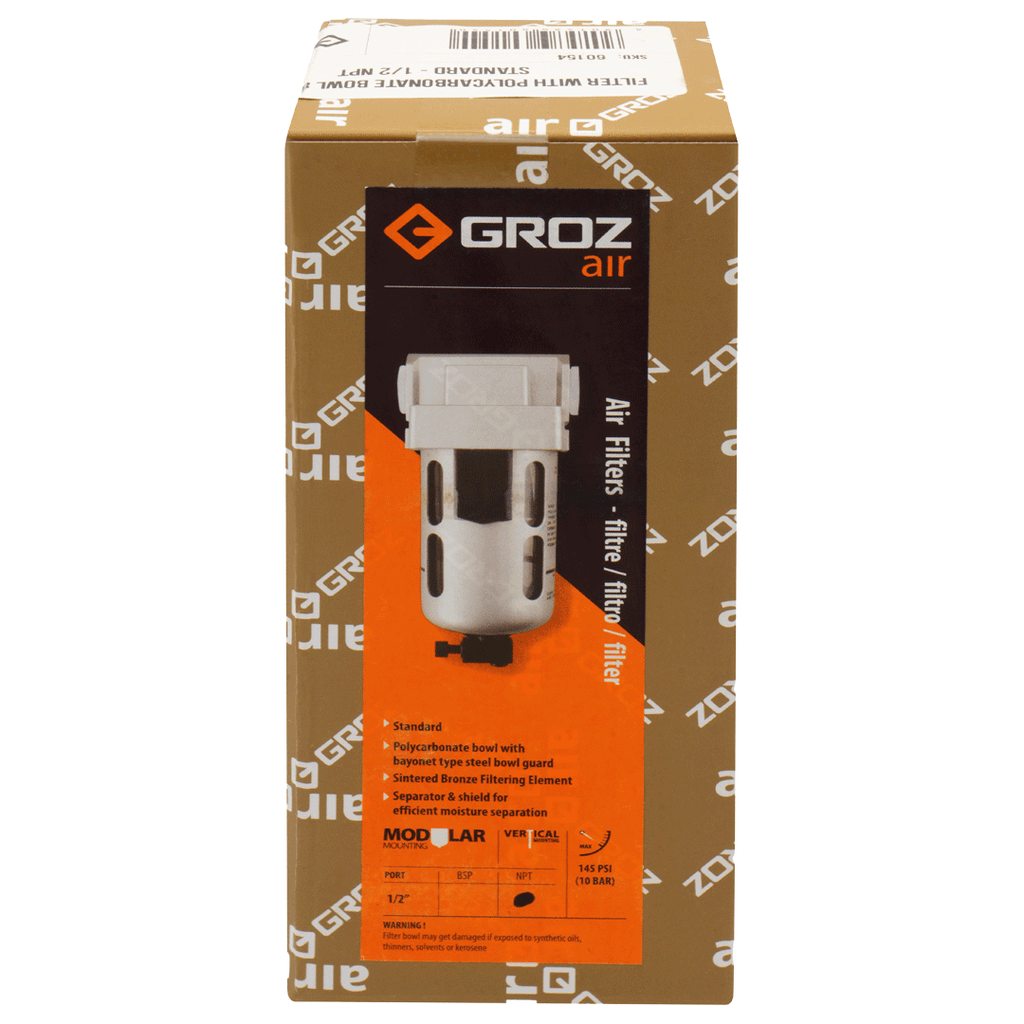 Pressure Lubricator Groz 3/8