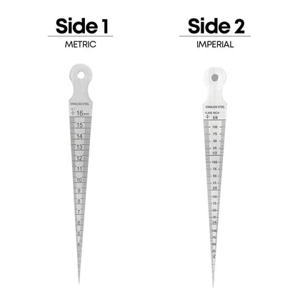 Tapered Bore Gauge, Imperial and Metric