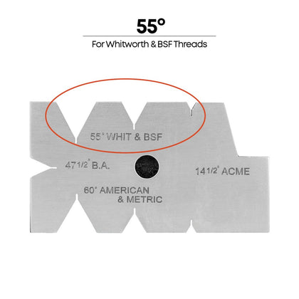 Stainless Steel Screw Cutting Gauge