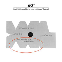 Stainless Steel Screw Cutting Gauge