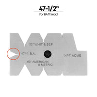 Stainless Steel Screw Cutting Gauge