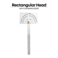 Rectangular Head Degree Protractor