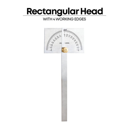Rectangular Head Degree Protractor
