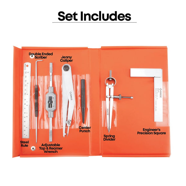 Engineer's Tool Set, 6 or 7 Piece Set – GROZ USA