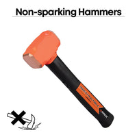 12" Indestructible Handle Copper Head Club Hammer, 4 lb.