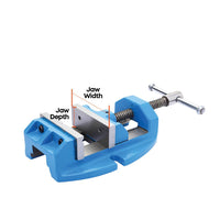 Precision Drill Press Vise - 3", 4", or 5" Jaw Width