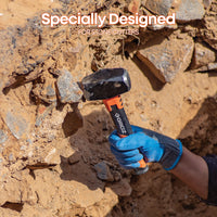11" Drilling Hammer with Fiberglass Handle, 2 lb.