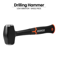 Anti-Shock Drilling Hammer, 2.5 lb Head