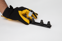 Quick Release Socket Rail, 12 Clips - 3/8" or 1/2" Drive Size
