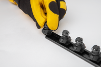 Quick Release Socket Rail, 12 Clips - 3/8" or 1/2" Drive Size