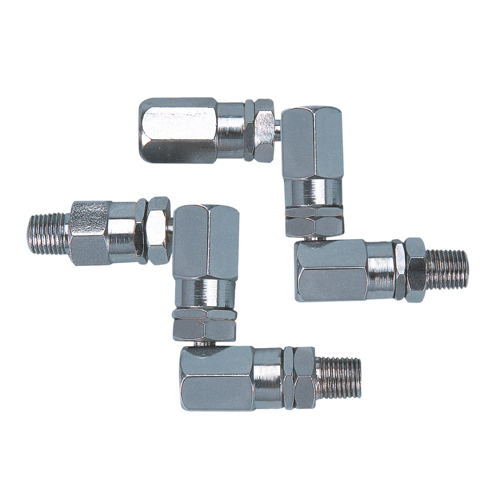 PROLUBE Z-Swivel Grease Control Valve, 360° Unrestricted Triple Axis Movement