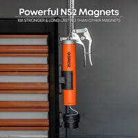 Magnetic Grease Gun Holder, for 2.25" Barrels