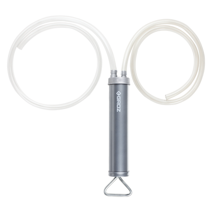 PROLUBE Double-Action Suction Transfer Gun with 8' Hose, Aluminum Barrel