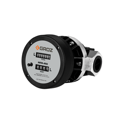 Heavy Duty In-Line Mechanical Fuel Meter, Oval Gear, 32 GPM