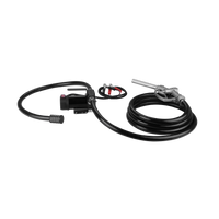 12V DC Electric Diesel Pump with 13.1 Foot Long Hose and Nylon Suction Strainer, up to 12 GPM