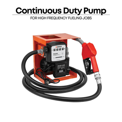 115V AC Open Bowser Diesel and Kerosene Pump, 16 GPM