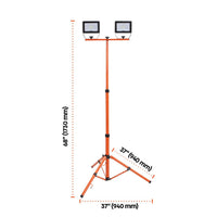 Site Lamps with Tripod, 4200 Lumen