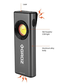 Pocket Sized Superbright Flashlight with Pocket Clip, up to 1200 Lumens