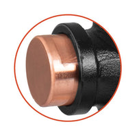 Replacement Copper and Hide Mallet Heads