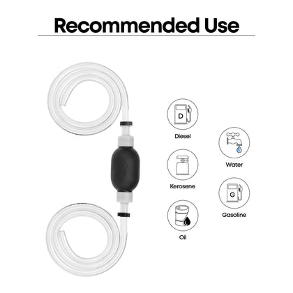 Siphon Pump with Non-Return Valve, up to 0.84 GPM