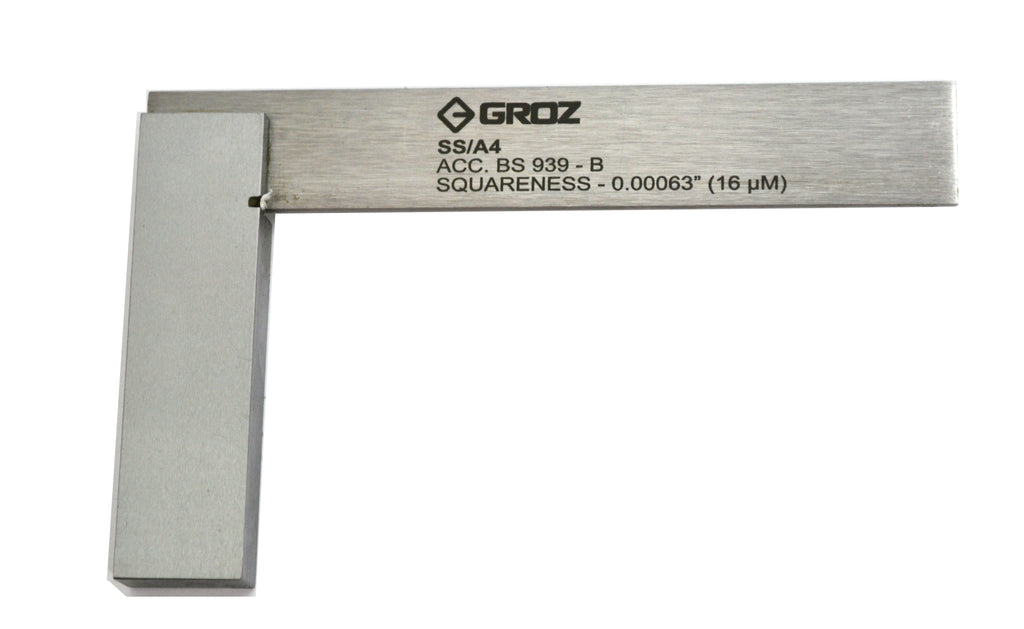 6-Inch Precision Steel Square - 12 Month Warranty – GROZ USA