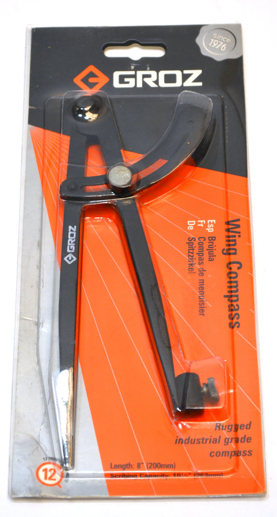 GROZ 6-Inch Wing Compass | Industrial Grade – GROZ USA