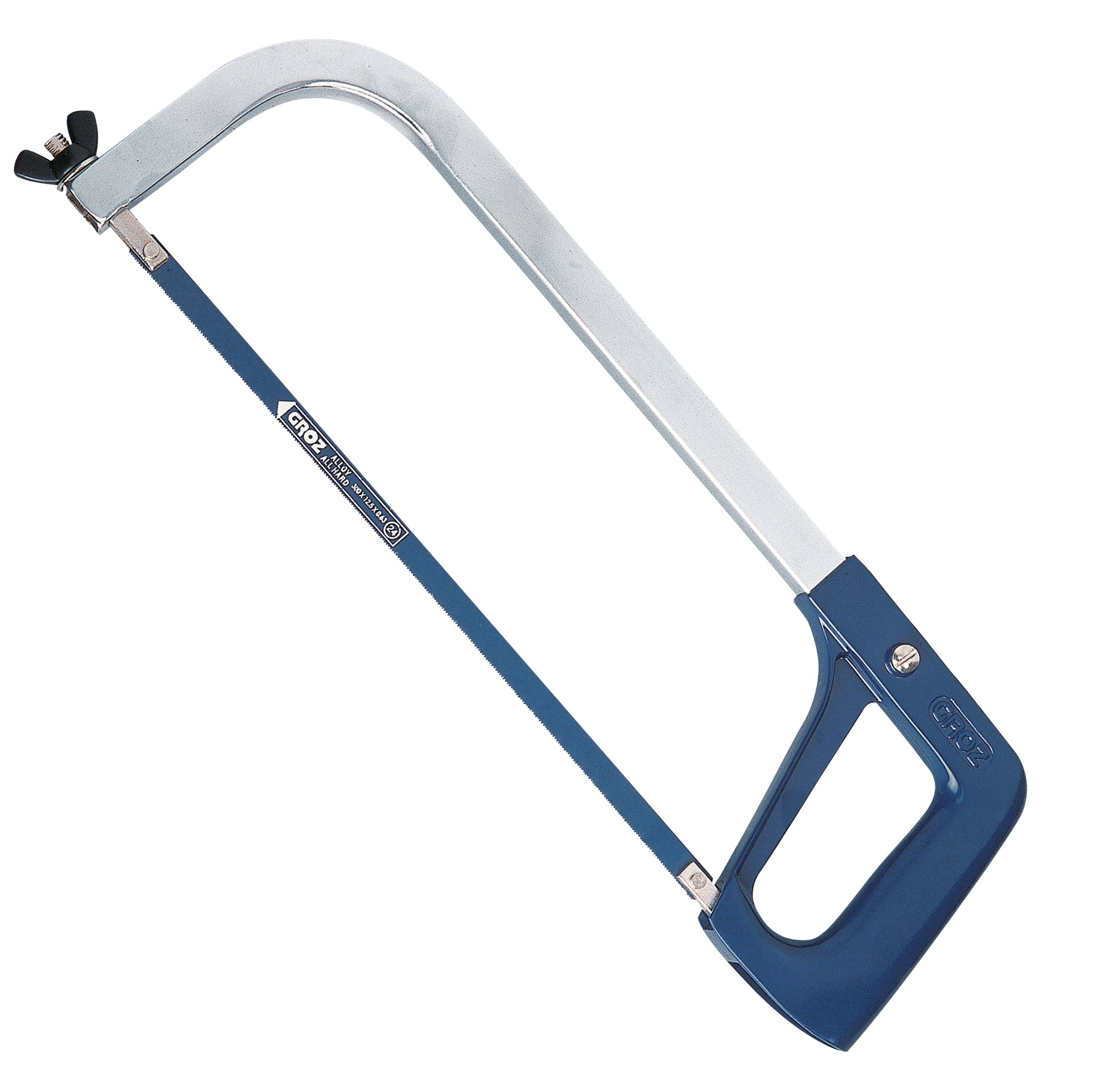 Professional Hacksaw Frame with Chrome Steel Blade, 12
