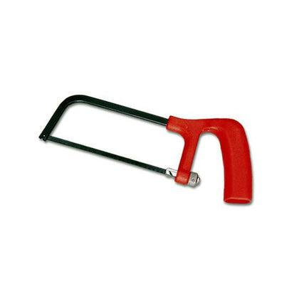 Junior Hacksaw Frame - Red Handle with Black Frame.