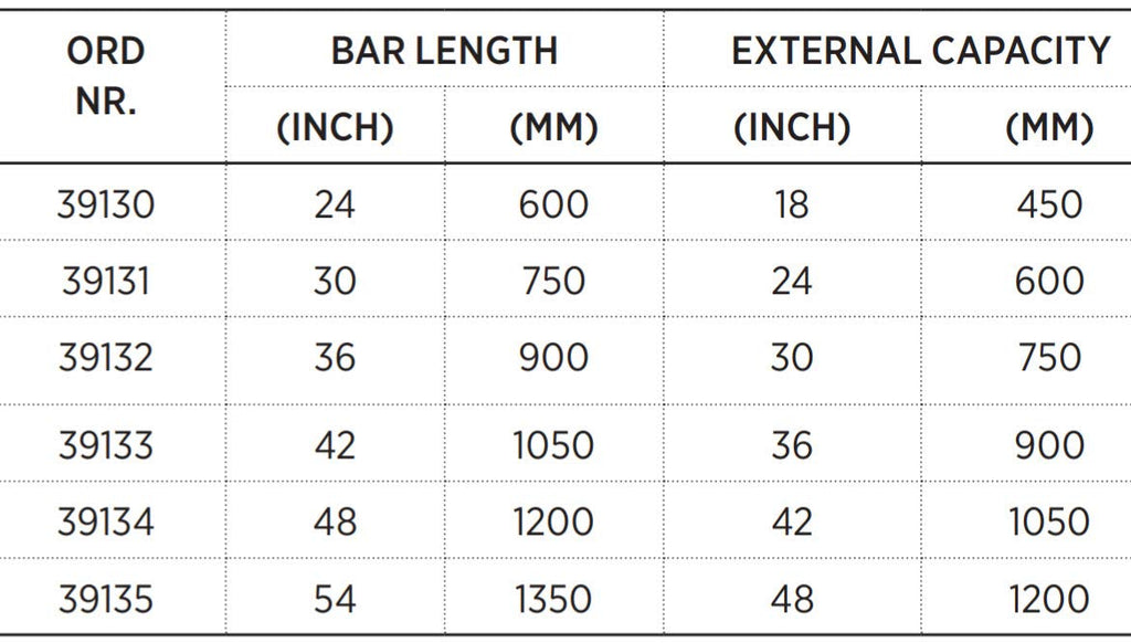 Reversible 36" DuoAction Sash Bar Clamp GROZ USA