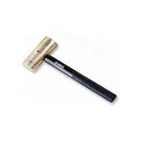 1-3/4" Brass Hammer with Black Oxidized Aluminum Handle, 4 lb.