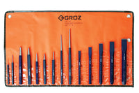 Punch and Chisel Sets with Pouch