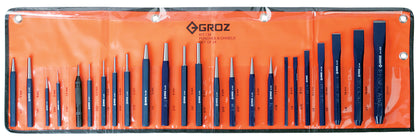 Punch and Chisel Sets with Pouch