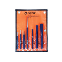 7 Piece Punch and Chisel Set with Pouch