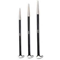 Roll Head/Lady Foot Pry Bars Sets, 3 or 4 Piece Sets