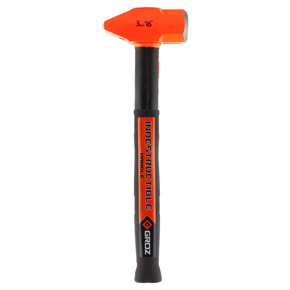 16" Indestructible Handle Cross Pein Hammer, 3.5 lb.